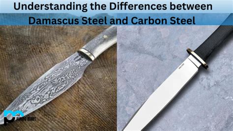 Damascus steel vs steel